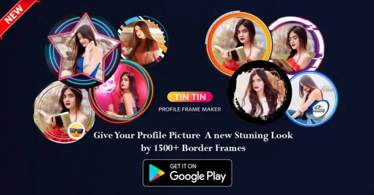 How To Create Profile Picture Border Frame For Instagram & Whatsapp
