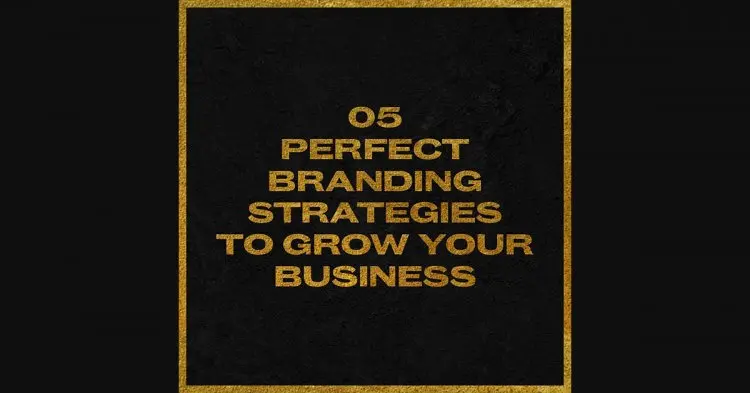 5 Perfect Branding Strategies To Grow Your Business.