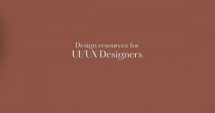 Design Resources For Ui/ux Designers